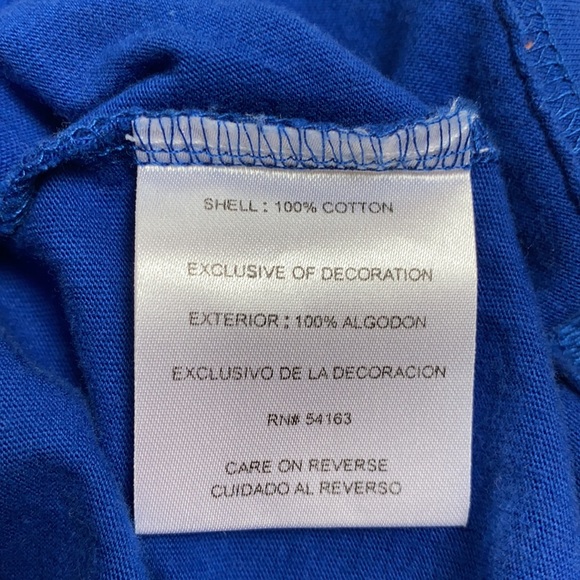 NY Mets MLB Graphic SS Tee 💗 Blue Orange & Black - Picture 13 of 13